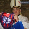 papež frančišek, san lorenzo, dres.jpg