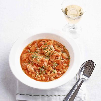 one pan spanish fish stew