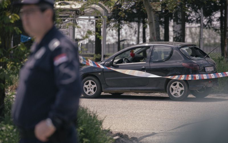 policija Srbija policijski trak
